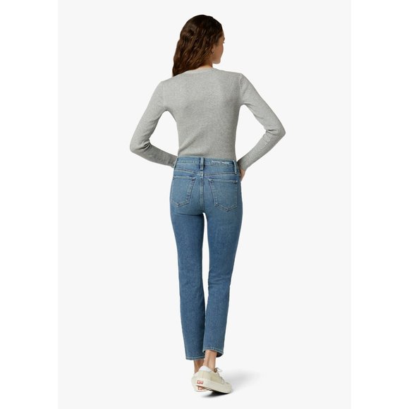 NEW NWT Favorite Daughter Long Sleeve Button Front Bodysuit Grey Moth SZ Large L - Picture 5 of 9